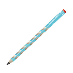 STABILO 思笔乐 322 三角杆铅笔 天蓝色 HB 6支装