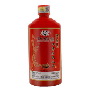 MOUTAI 茅台 宝路喜 古艺原浆人参酒 42%vol 白酒 500ml 单瓶装