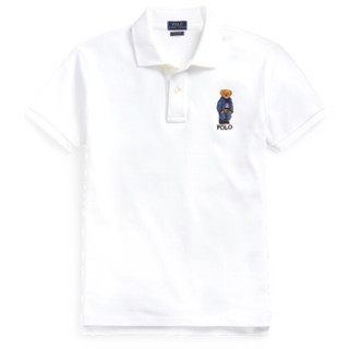 拉夫劳伦RALPH LAUREN 拉尔夫·劳伦 女士短袖Polo衫 WMPOKNINN820332 白色 L