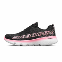SKECHERS 斯凯奇 Go Run Focus 女子跑鞋 128021/BKPK 黑粉 36