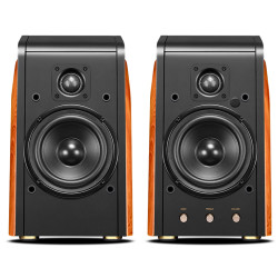 hivi惠威m200mkiii20声道桌面蓝牙音箱原木色