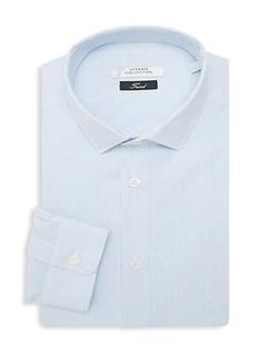 Trend Fit Striped Dress Shirt