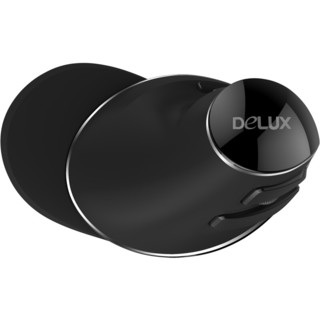 DeLUX 多彩 M618Plus 2.4G无线鼠标 1600DPI 黑色