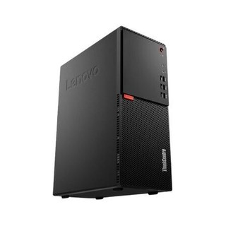 Lenovo 联想 ThinkCentre E76P 九代酷睿版 21.5英寸 商用台式机 黑色 (酷睿i5-9400F、GT 730、8GB、256GB SSD+1TB HDD、风冷)