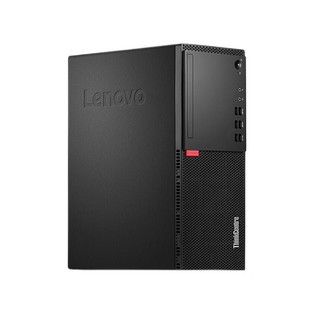 Lenovo 联想 ThinkCentre E76X 23英寸 商用台式机 黑色 (酷睿i5-9400F、GT 730、8GB、1TB HDD、风冷)