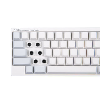 HHKB PD-K800WNS 60键 蓝牙双模静电容键盘 白色无刻 无光