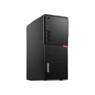 Lenovo 联想 ThinkCentre E76P 九代酷睿版 23.8英寸 商用台式机 黑色 (酷睿i3-9100、核芯显卡、8GB、1TB HDD、风冷)