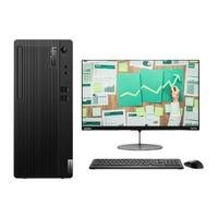 Lenovo 联想 ThinkCentre E77 十代酷睿版 23英寸 商用台式机 黑色 (酷睿i5-10400、GT 730、16GB、256GB SSD+1TB HDD、风冷)