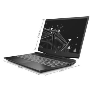 HP 惠普 Pavilion光影精灵 6 15.6英寸 游戏本 黑色（酷睿i5-10300H、GTX 1650 4G、8GB、32GB 傲腾 SSD+512GB SSD、1080P、IPS、60Hz）