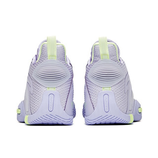 ANTA 安踏 UFO系列 天体 3 男子篮球鞋 112111602-5 紫绿 41