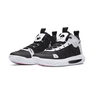 AIR JORDAN Jordan Jumpman 2020 PF 男子篮球鞋 BQ3448-006 黑白/金属银 43