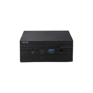 ASUS 华硕 PN62 十代酷睿版 商务台式机 黑色(酷睿i5-10210U、核芯显卡、8GB、256GB SSD+1TB HDD、风冷)