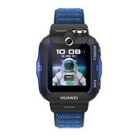 HUAWEI 华为 儿童手表 4X 新耀款华为手表智能手表支持儿童微信电话星云蓝
