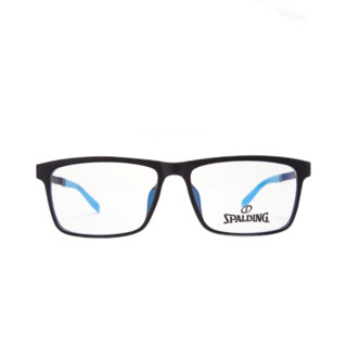 SPALDING 斯伯丁 YD-A809-C2 中性TR90运动光学眼镜架 蓝色