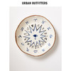 urban outfitters 复古西餐盘味碟Urban Outfitters波西米亚风陶瓷盘子家用米碗菜盘  Cream 012