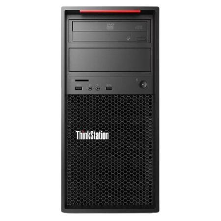 ThinkPad 思考本 ThinkStation P520c 台式机 黑色(至强W-2125、P2000 5G、32GB、256GB SSD+2TB HDD、风冷)