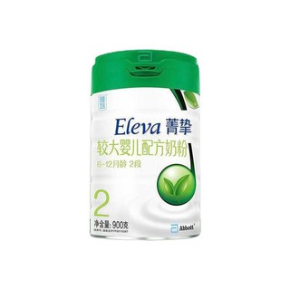 Eleva 菁挚 有机系列 较大婴儿奶粉 国行版 2段 900g*6罐