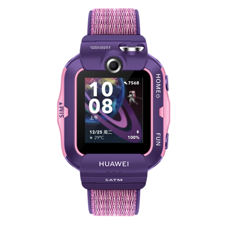 huawei 华为 儿童手表 4x 新耀版 星云紫华为儿童手表4x新耀版新升级