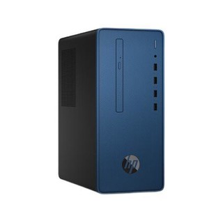 HP 惠普 218 Pro G5 九代酷睿版 23.8英寸 商用台式机 蓝色 (酷睿i3-9100、核芯显卡、4GB、1TB HDD、风冷)