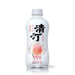 SPRINGS & MOUNTAINS 清泉出山 清汀无糖白桃味苏打气泡水330ml*6瓶