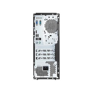 Lenovo 联想 启天 M428 九代酷睿版 商用台式机 黑色 (酷睿i3-9100、GT 710、4GB、128GB SSD+1TB HDD、风冷)