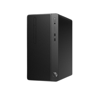 HP 惠普 288 Pro G6 十代酷睿版 商用台式机 黑色 (酷睿i5-10500、GTX 1030 4G、8GB、256GB SSD+1TB HDD、风冷)