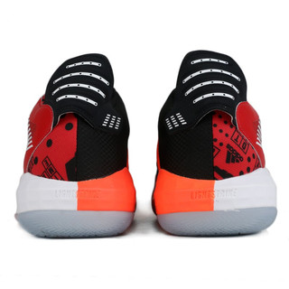 adidas 阿迪达斯 Dame 6 GCA 男子篮球鞋 EF9878 红黑 44