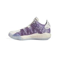 adidas 阿迪达斯 Dame 6 GCA 男子篮球鞋 FV0320 白紫 40.5