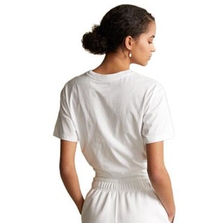 RALPH LAUREN 拉尔夫·劳伦 女士圆领短袖T恤 WMPOKNINCU20068 白色 XS