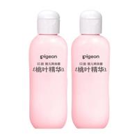 Pigeon 贝亲 桃子水婴儿桃叶精华爽身露 200ml*2支