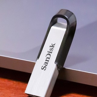 SanDisk 闪迪 至尊高速系列 酷铄 CZ73 USB3.0 U盘 黑色 128GB USB
