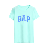 Gap 盖璞 女士圆领短袖T恤 268820 浅蓝色 XS