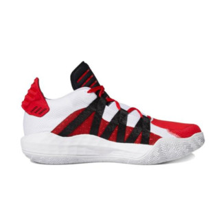adidas 阿迪达斯 Dame 6 GCA 男子篮球鞋 FY0850 红黑鸳鸯 40.5