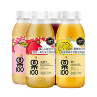 汇源 果100 果汁饮料组合装 混合口味 300ml*8瓶