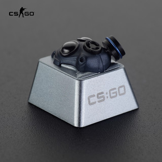 CSGO SAS键帽 机械键盘用 铝合金 个性3D键盘键帽 正版VALVE周边