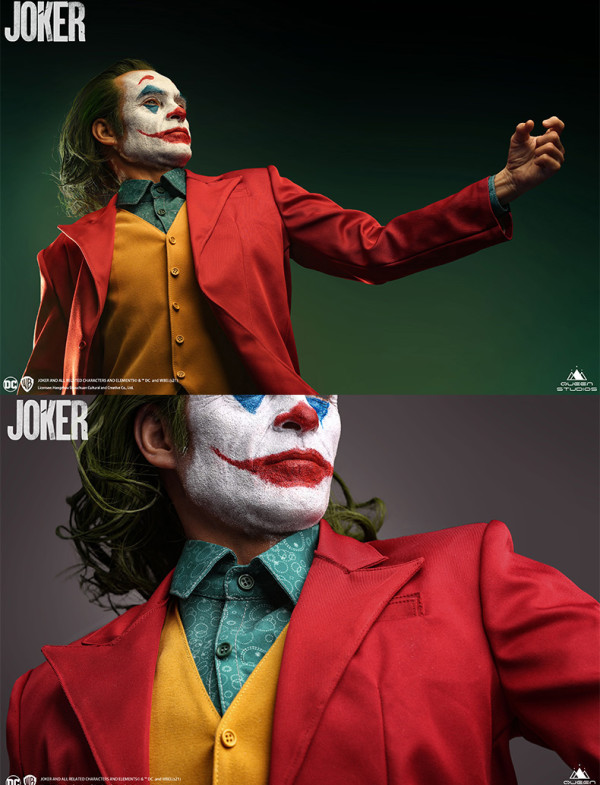 queenstudios小丑杰昆菲尼克斯版12全身收藏雕像