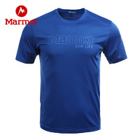 黑卡会员：Marmot 土拨鼠 H60497 男士速干短袖T恤