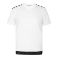 Calvin Klein Jeans 卡尔文·克莱恩牛仔 女士圆领短袖T恤 J214463 YAF 白色 XS