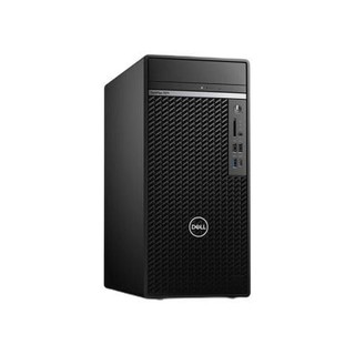 DELL 戴尔 OptiPlex 7080MT 十代酷睿版 商务台式机 黑色 (酷睿i9-10900、P2200 5G、16GB、512GB SSD+2TB HDD、风冷)