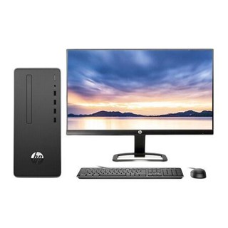 HP 惠普 ZHAN战66 Pro A G1 R MT 23.8英寸 商用台式机 黑色 (锐龙R3-3200G、核芯显卡、8GB、512GB SSD、风冷)