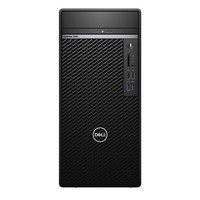 DELL 戴尔 OptiPlex 7080MT 十代酷睿版 商务台式机 黑色 (酷睿i9-10900、RTX 4000 8G、128GB、512GB SSD+2TB HDD、风冷)