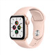 Apple 苹果 Watch SE 智能手表 40mm GPS款 金色铝金属表壳 粉砂色运动型表带（血氧、GPS、扬声器）