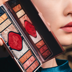 florasis花西子东方妆奁礼盒同心锁口红m1314眼影气垫蜜粉散粉控油