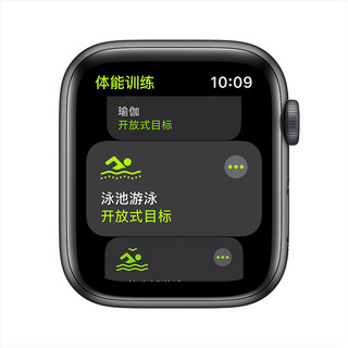 Apple 苹果 Watch SE 智能手表 40mm GPS+蜂窝版 深空灰色铝金属表壳 黑色运动型表带 (GPS、心率、扬声器)