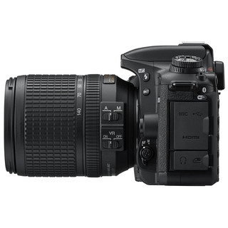 Nikon 尼康 D7500 APS-C画幅 数码单反相机 黑色 AF-S 18-200mm F3.5 ED VR 广角变焦镜头 单头套机