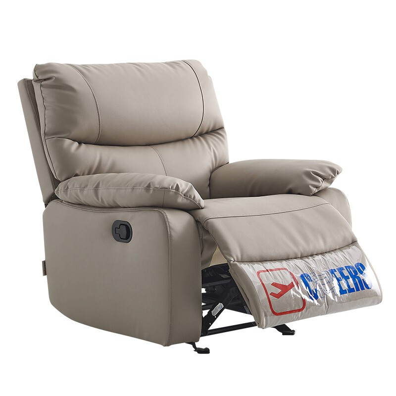 cheers 芝华仕 k9780 科技布单人沙发 奶茶色