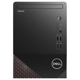 DELL 戴尔 Vostro 3881 27英寸 台式机 黑色(酷睿i7-10700、GT730、8GB、1TB HDD、风冷)