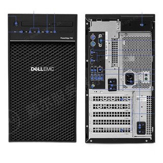 DELL 戴尔 PowerEdge T40单路塔式服务器主机 奔腾G5400双核3.7GHz 8G 1TB