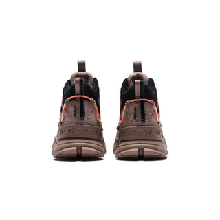 QIAODAN 乔丹 衍系列 翻云 男子休闲运动鞋 XM35200386 褐灰色/黑色 44.5 加绒款