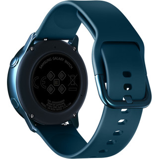 SAMSUNG 三星 Galaxy Watch Active  智能手表 39.5mm 铝金属表盘 黛青硅胶表带（GPS）